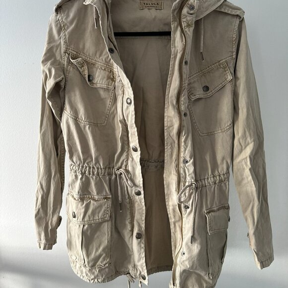 Aritzia Talula Trooper Utility Jacket - Tan - Picture 2 of 5
